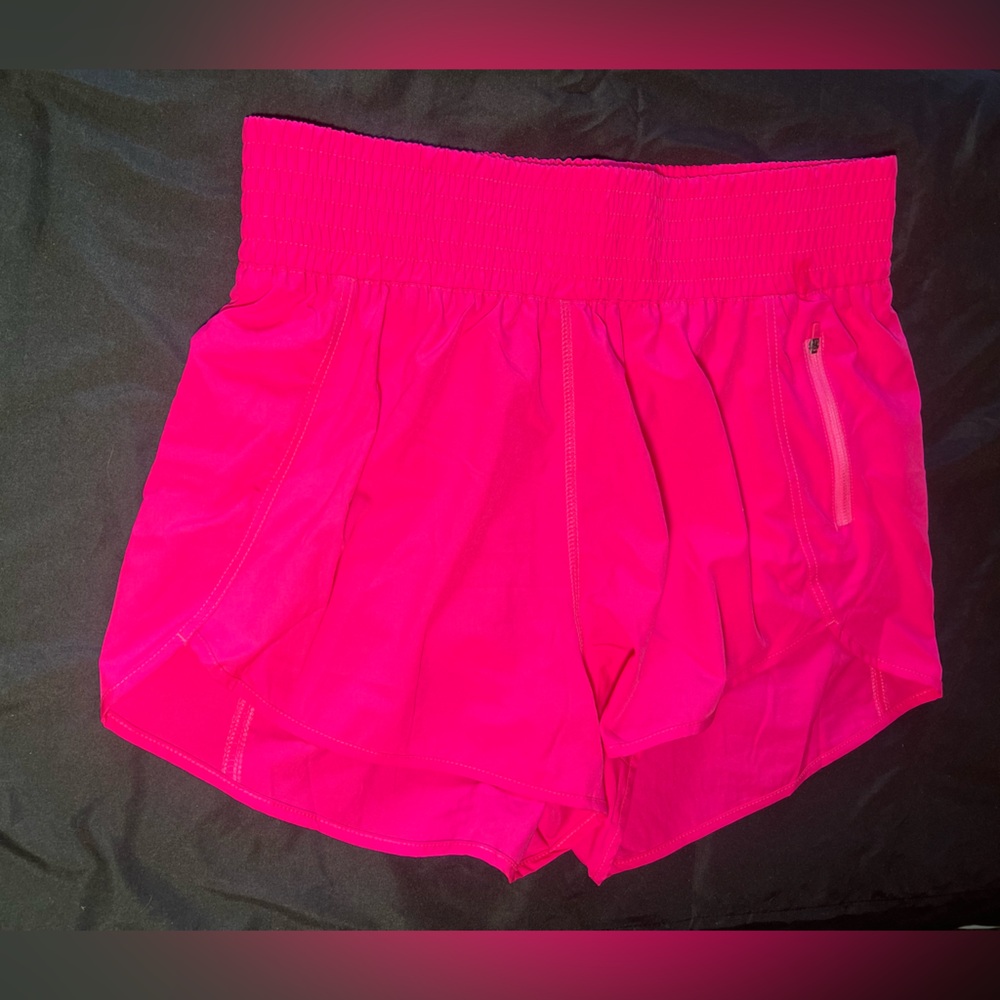 Bright Pink Women's Athletic Shorts